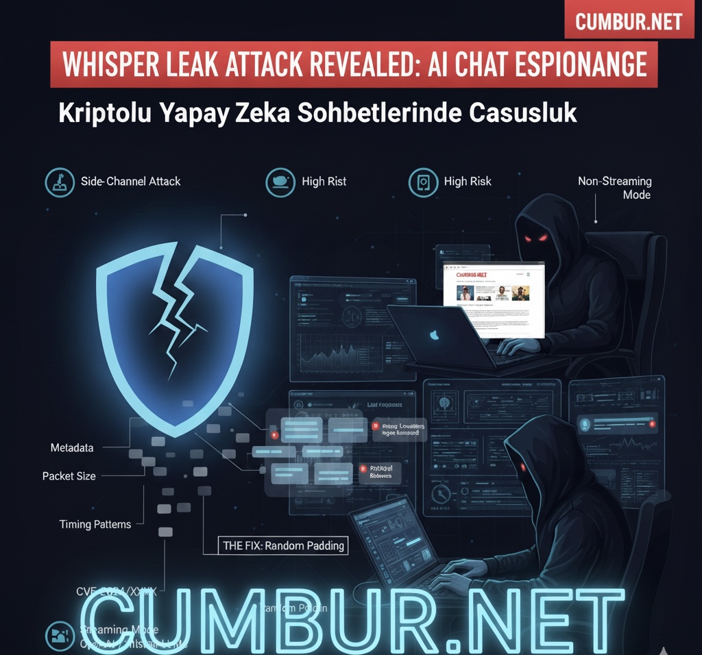 Kriptolu Yapay Zeka Sohbetlerinde Casusluk: Microsoft ‘Whisper Leak’ Saldırısını Açıkladı