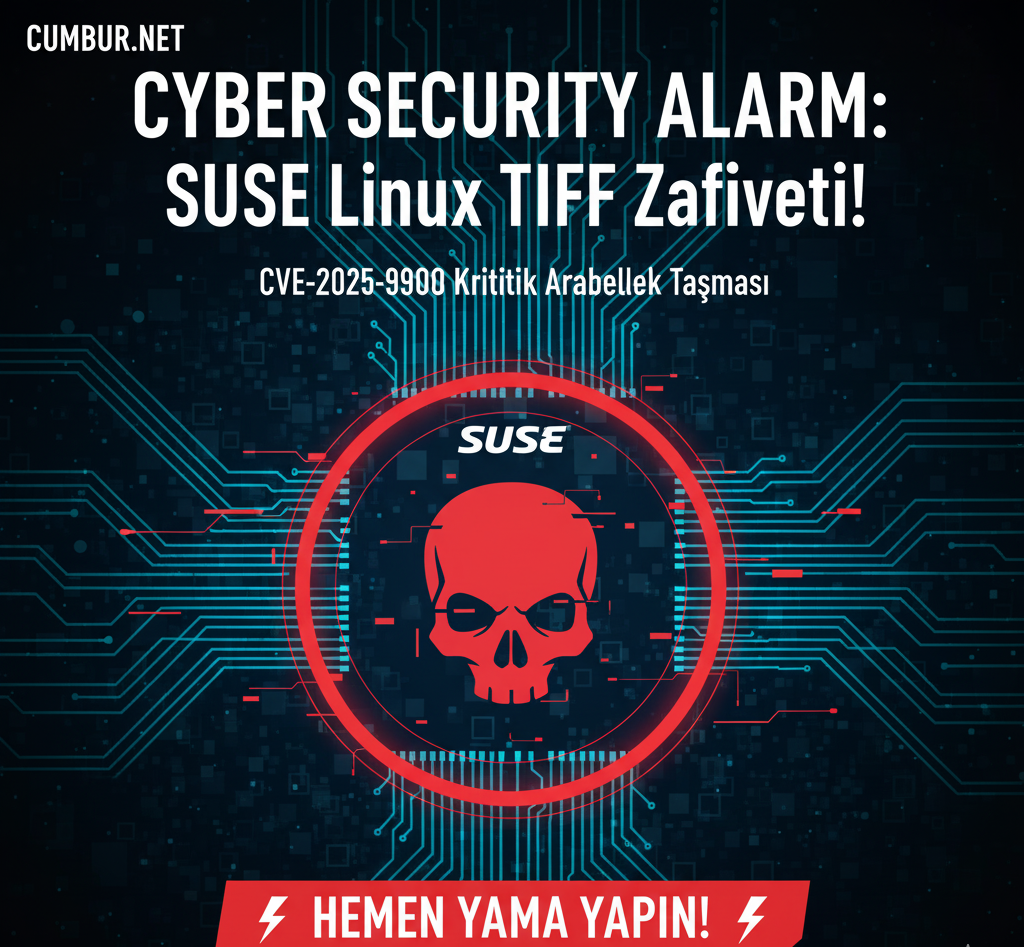 SUSE Linux TIFF Kütüphanesindeki Kritik Arabellek Taşması Zafiyeti (CVE-2025-9900)